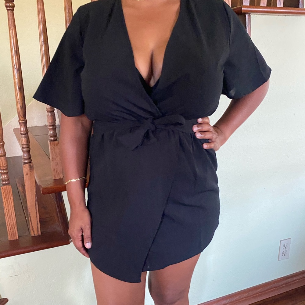NEW Black Romper/skort